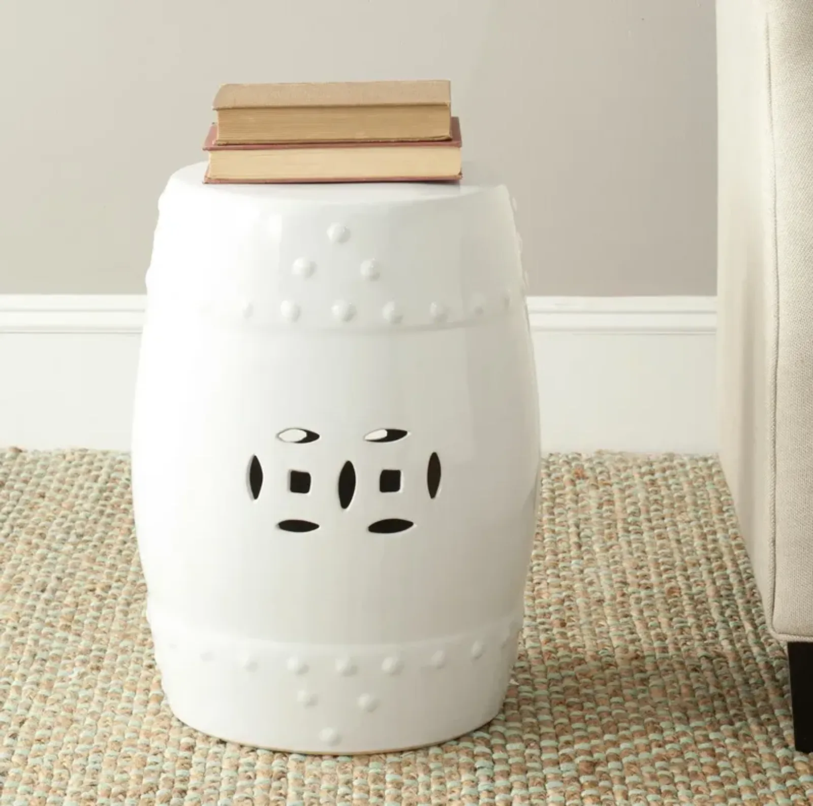 Modern Ming Garden Stool