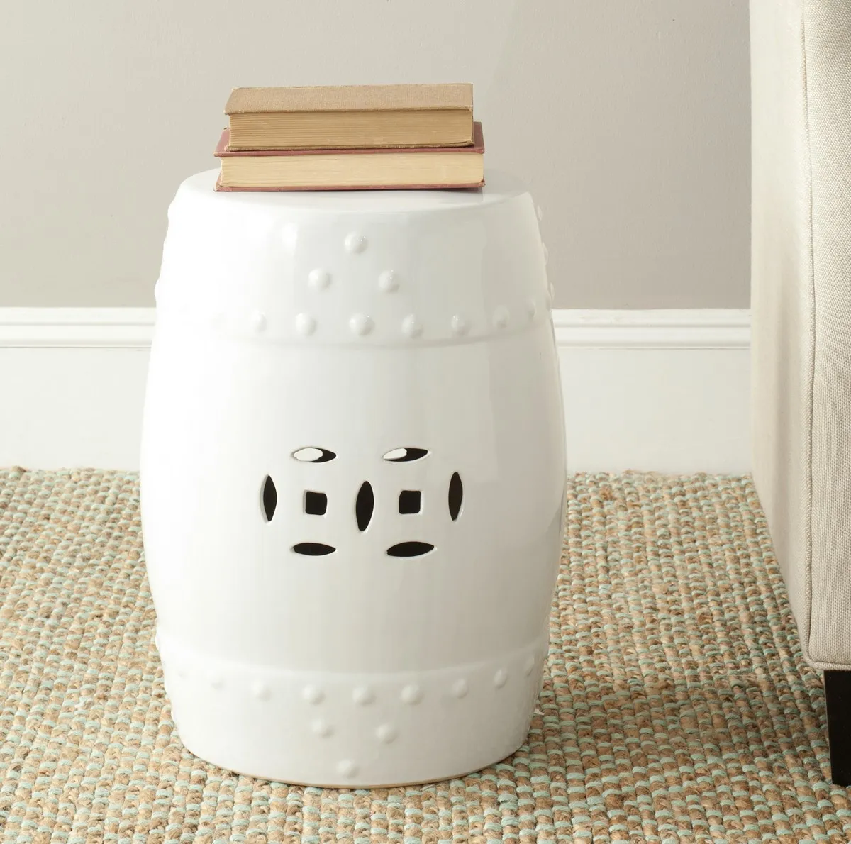 Modern Ming Garden Stool