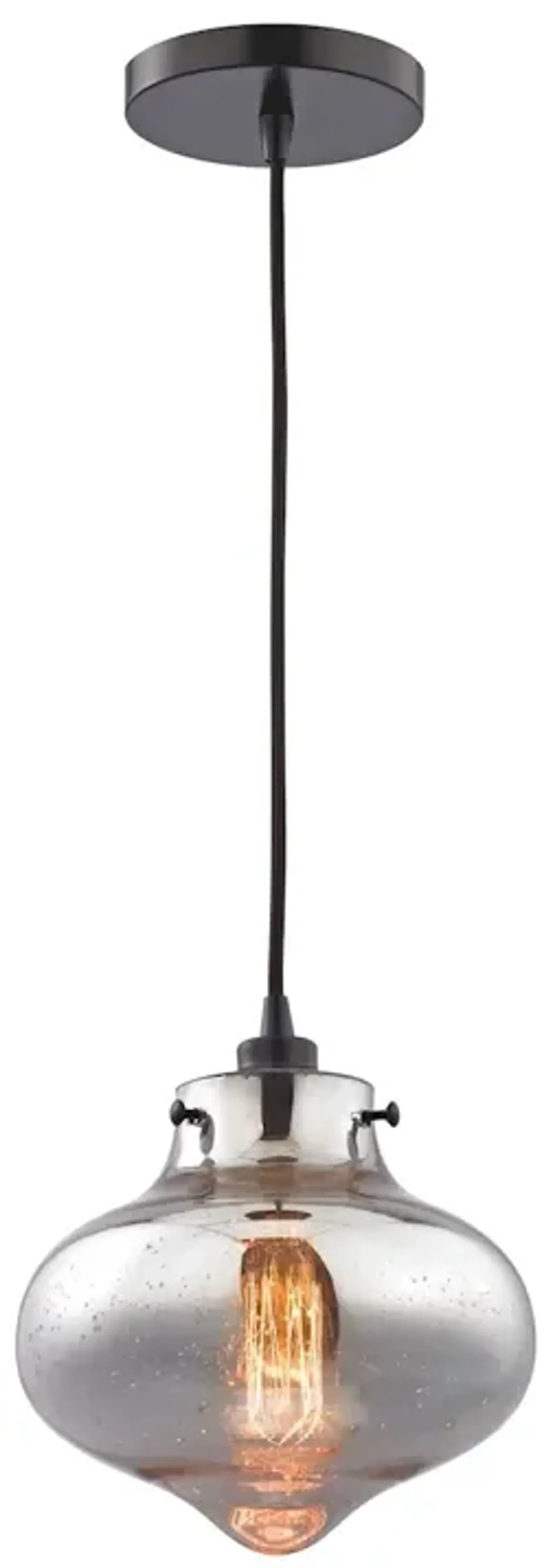 Kelsey 8" Wide 1-Light Mini Pendant - Oil Rubbed Bronze