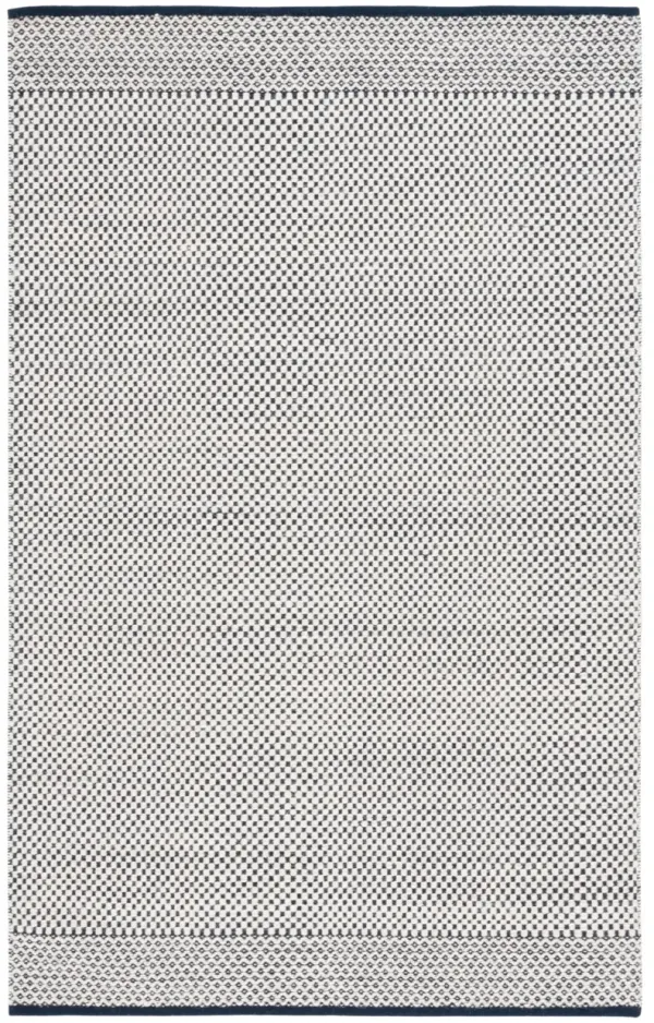 VERMONT 906 NAVY  4' x 6' Small Rectangle Rug