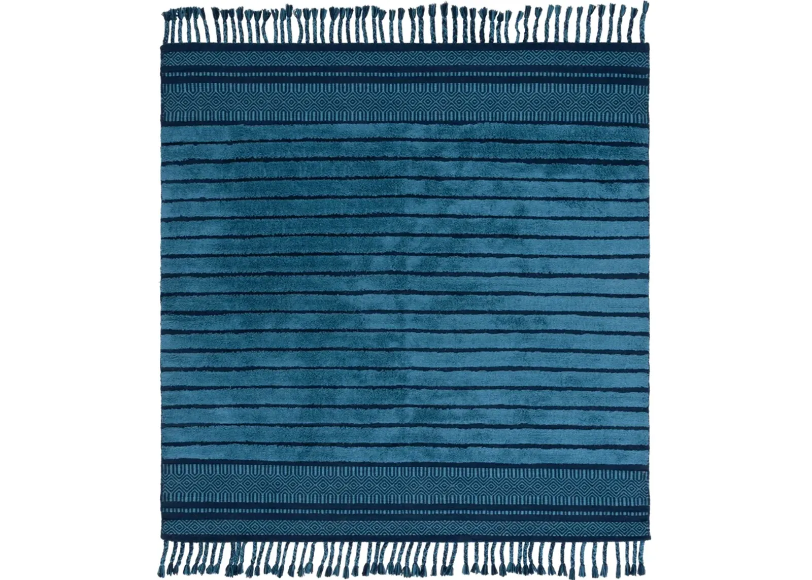 KILIM COLLECTION 401 BLUE 6' x 6' Square Square Rug