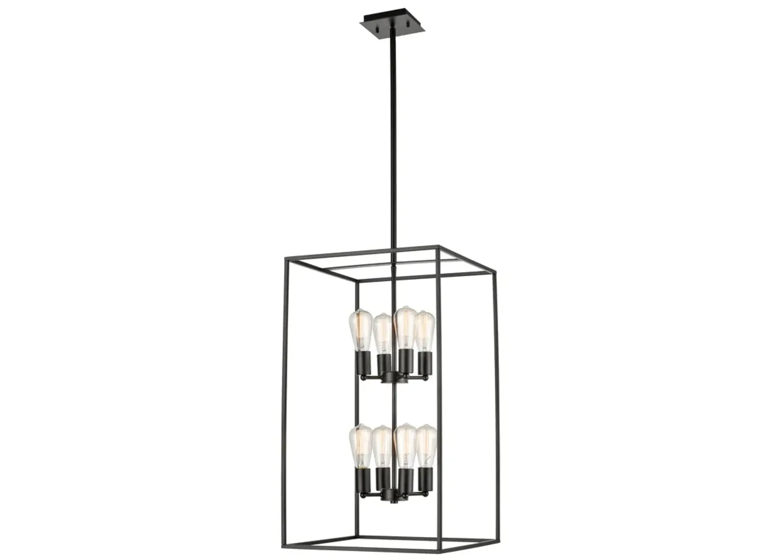 Williamsport 17" Wide 8-Light Pendant - Oil Rubbed Bronze