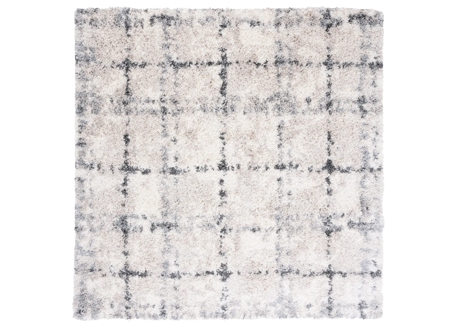 FONTANA SHAG Square Power Loomed 3' X 3' Square Rug