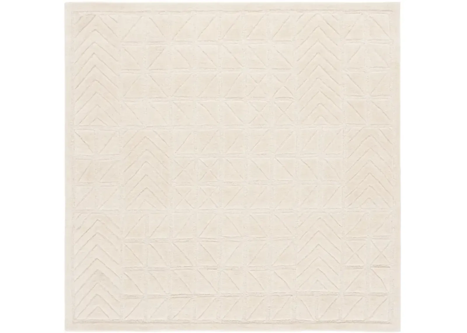 MYKONOS 401 IVORY 6' x 6' Square Square Rug