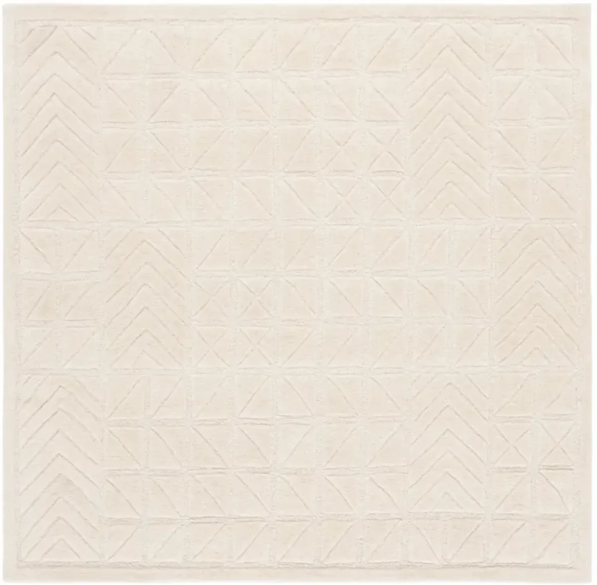 MYKONOS 401 IVORY 6' x 6' Square Square Rug