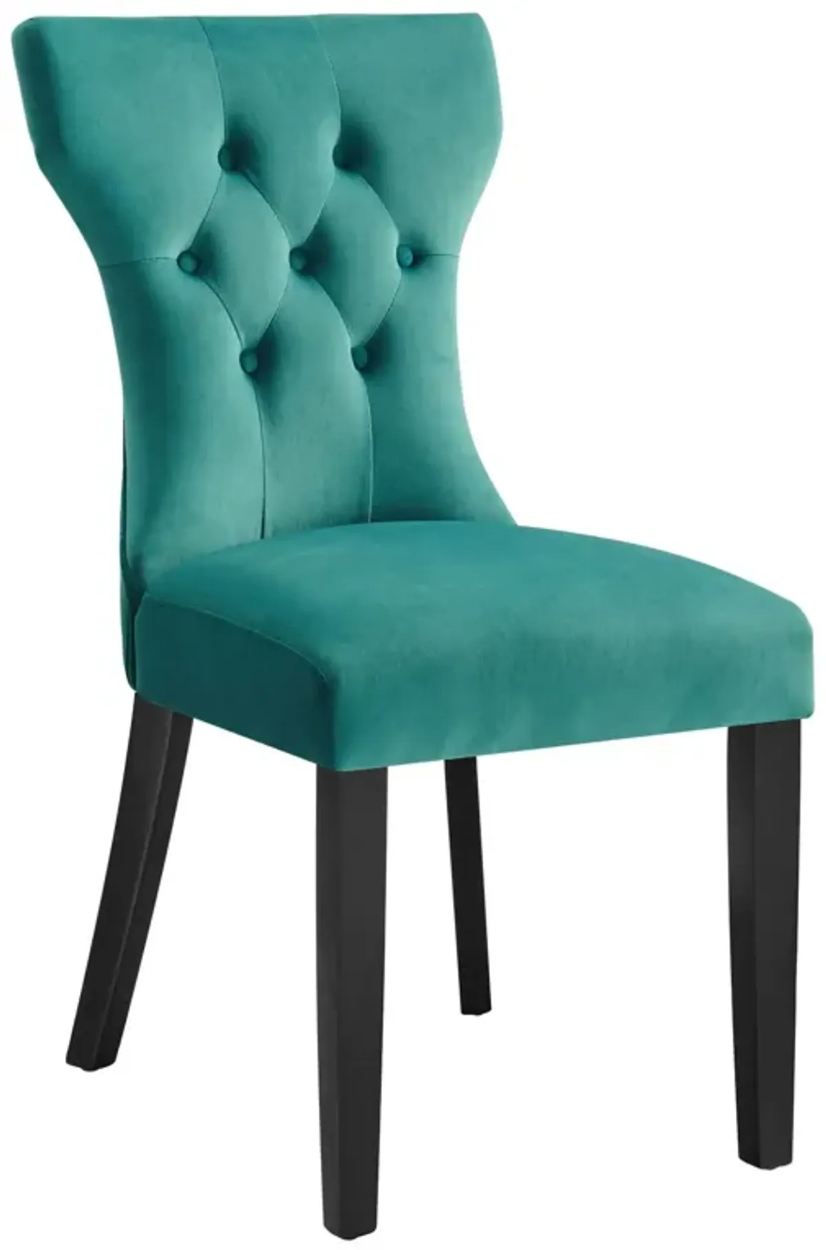 Silhouette Performance Velvet Dining Chairs - Set of 2