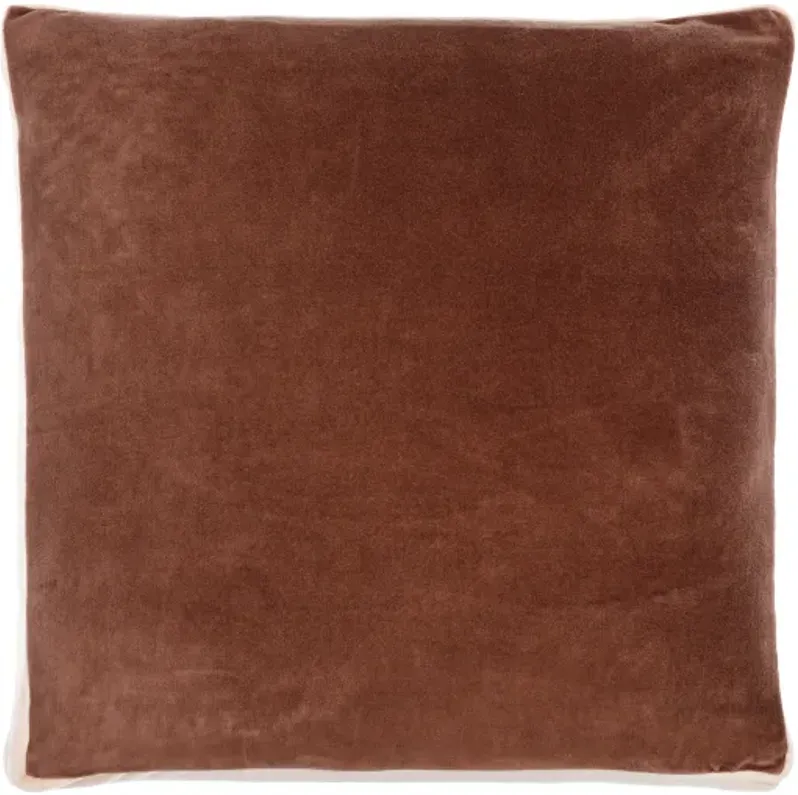 Sully SUL-005 22"L x 22"W Accent Pillow  - Shell Only