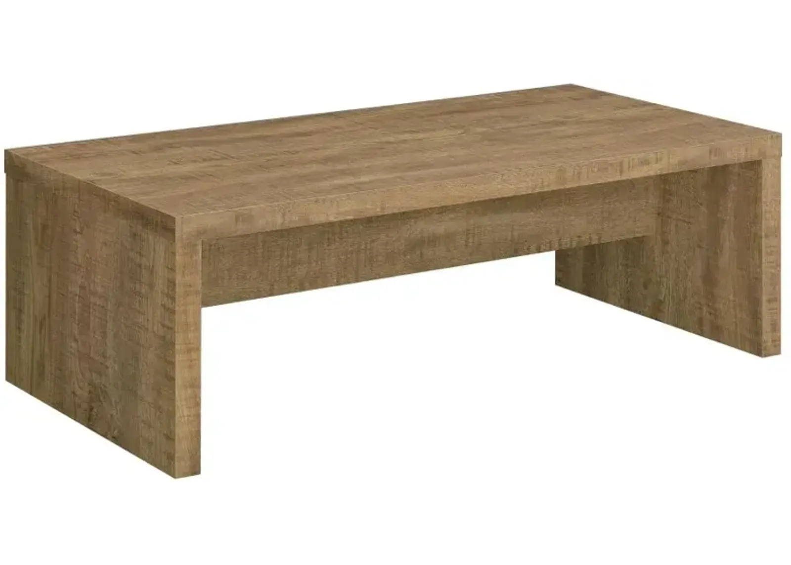 Lynette Rectangular Engineered Wood Coffee Table Mango