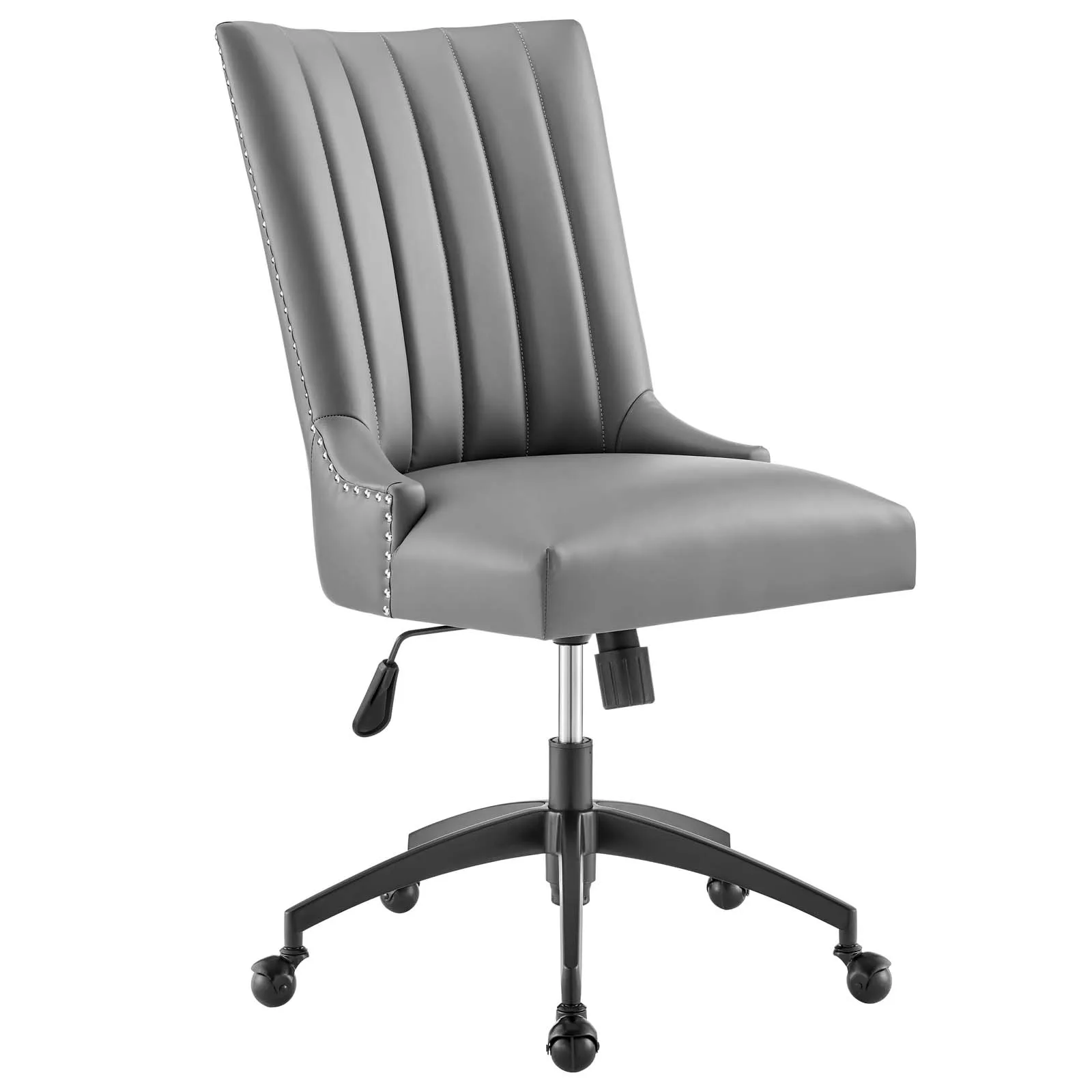 Empower Channel Tufted Vegan Leather Office Chair