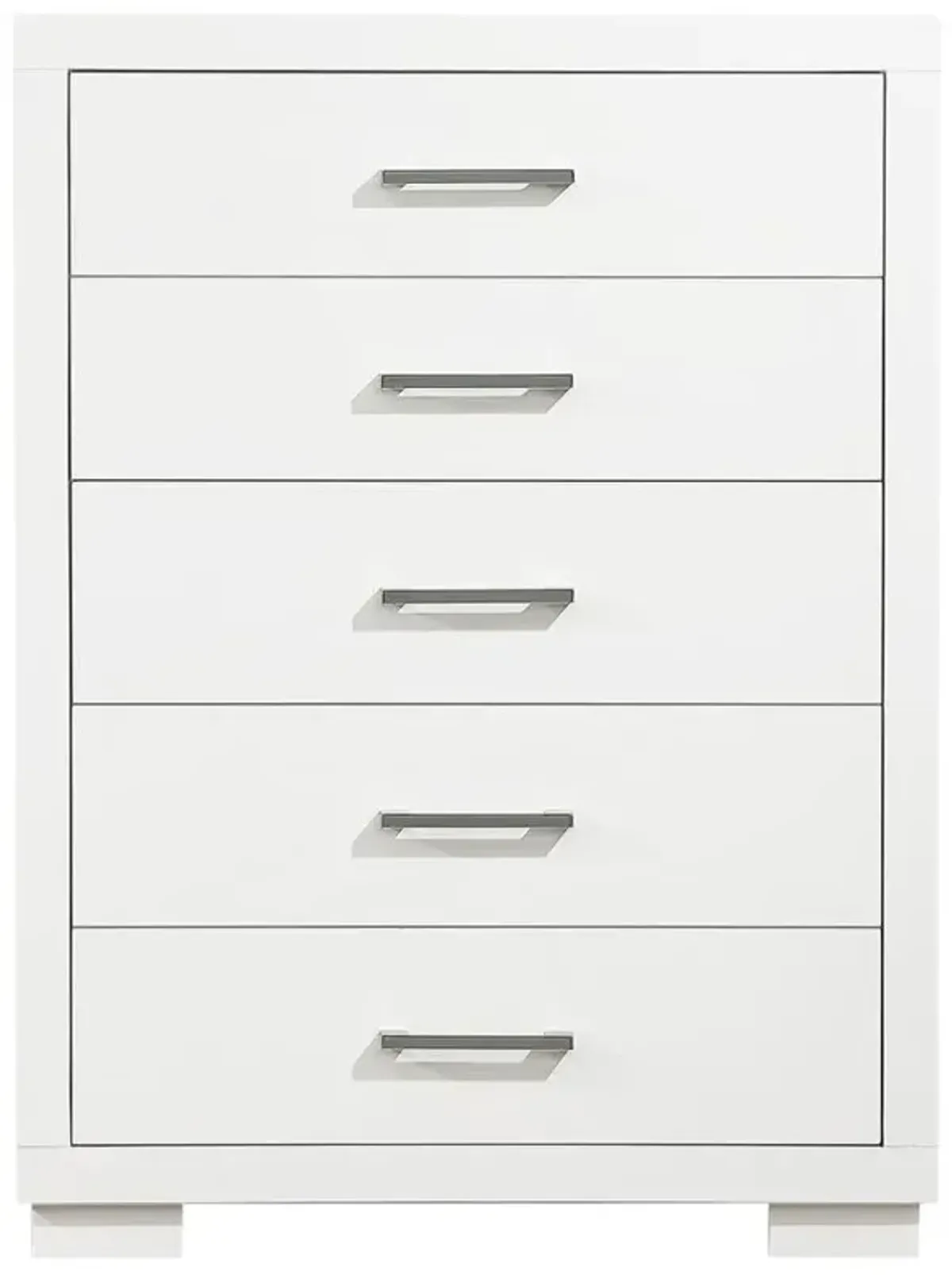 Immanuel 5-Drawer Chest White