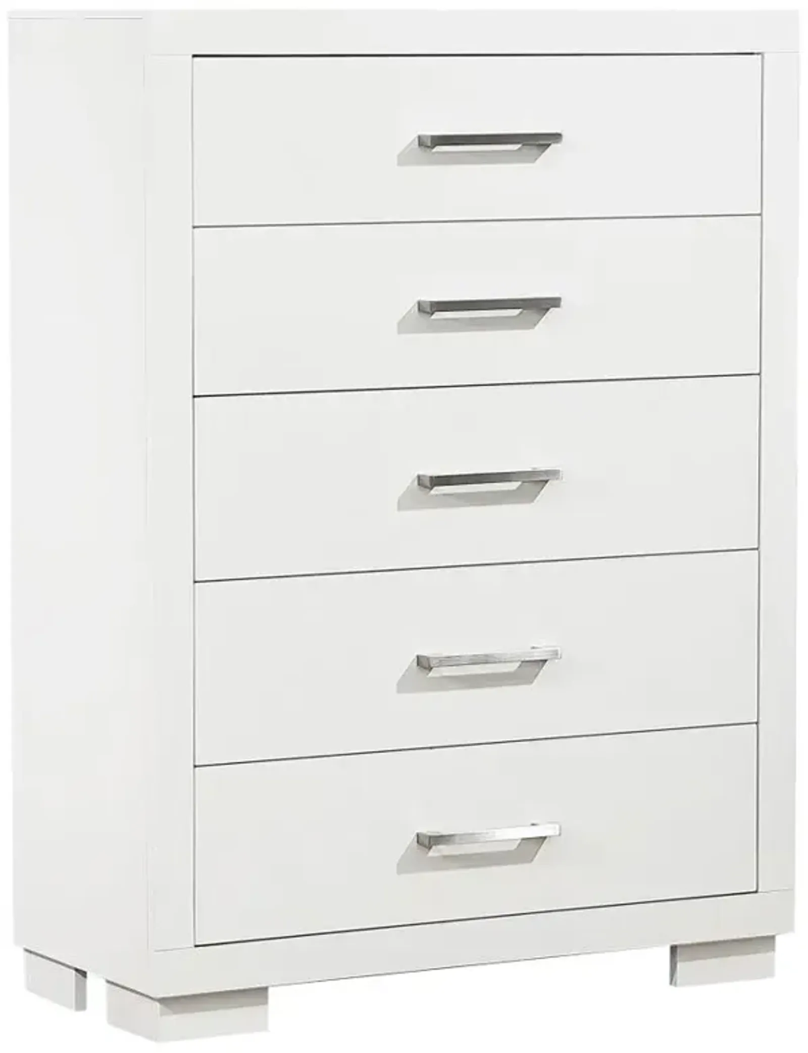 Immanuel 5-Drawer Chest White