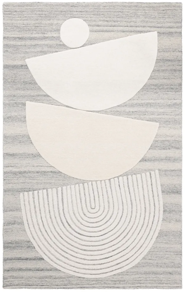 EBONY Hand Tufted 6' x 9' area rug