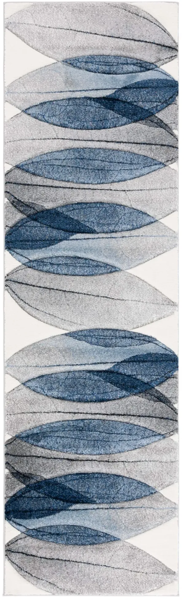 HOLLYWOOD 703 IVORY  2'-3' x 8' Runner Rug