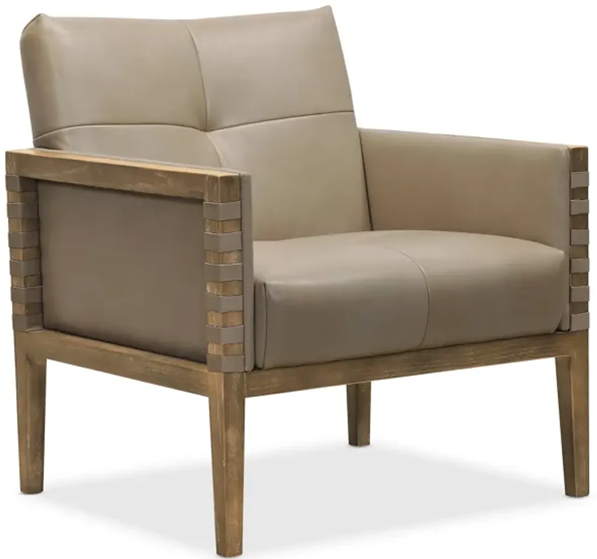 Carverdale Leather Club Chair