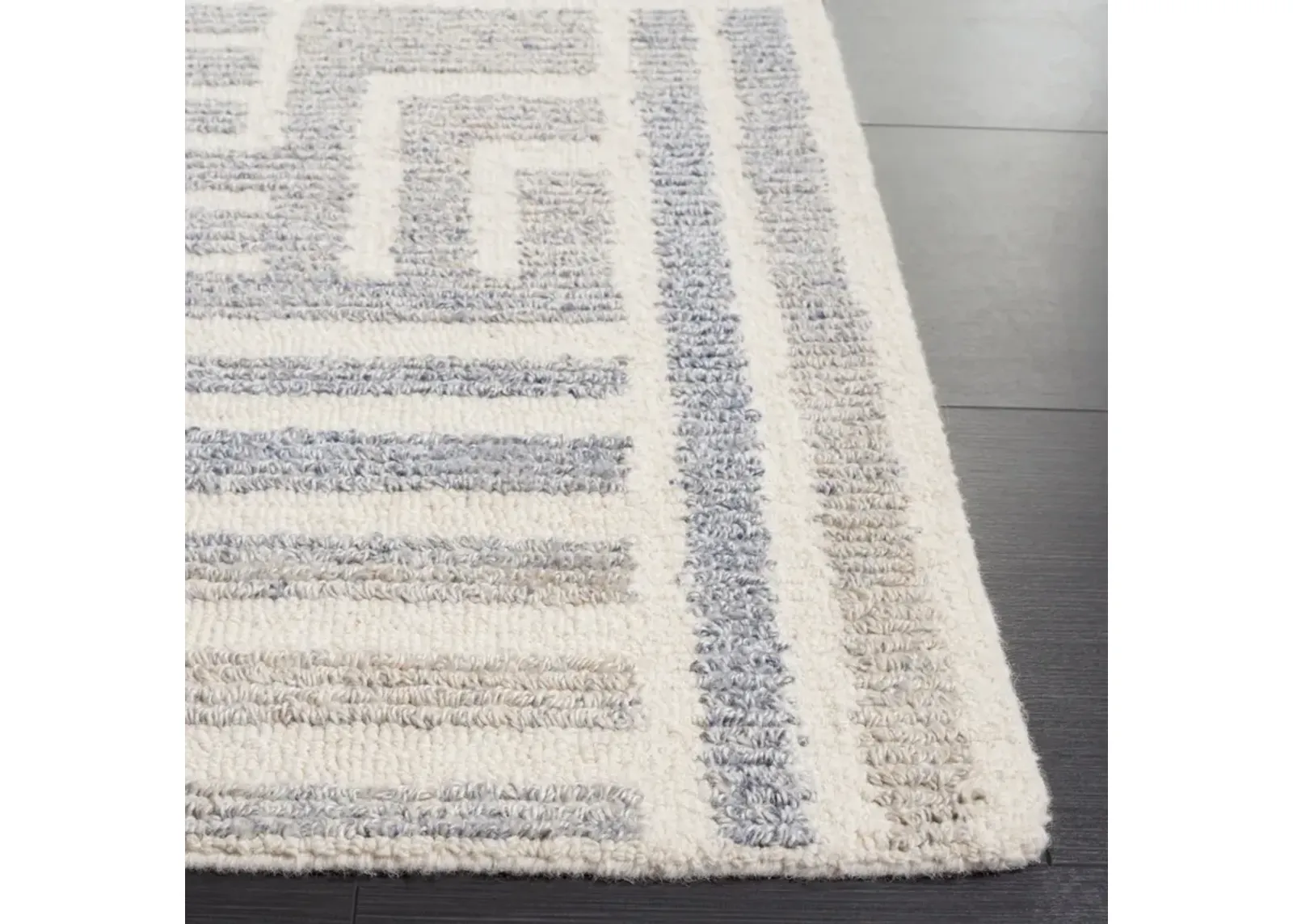 RENEWAL 206 BLUE  6' x 6' Square Square Rug