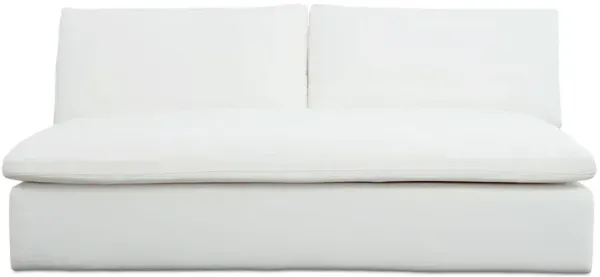 Miles Outdoor Sofa White