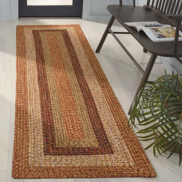 BRAIDED Hand Woven 2'-3' x 8' runner