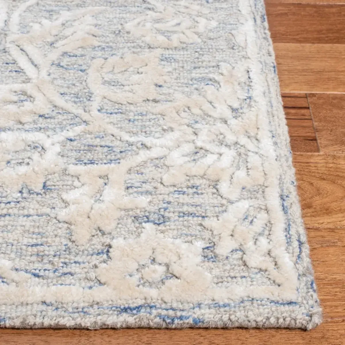 GLAMOUR 551 BLUE  6' x 9' Medium Rectangle Rug