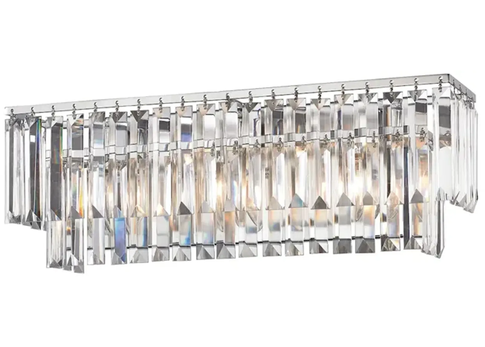 Palacial 21" Wide 3-Light Vanity Light - Polished Chrome