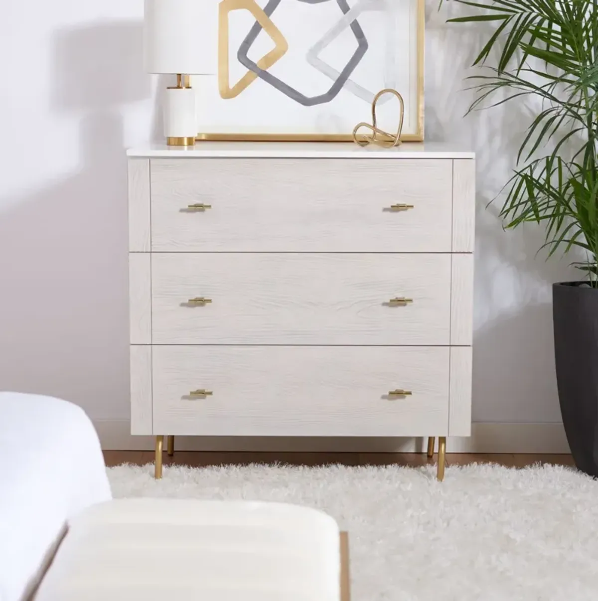 Genevieve 3-Drawer Dresser