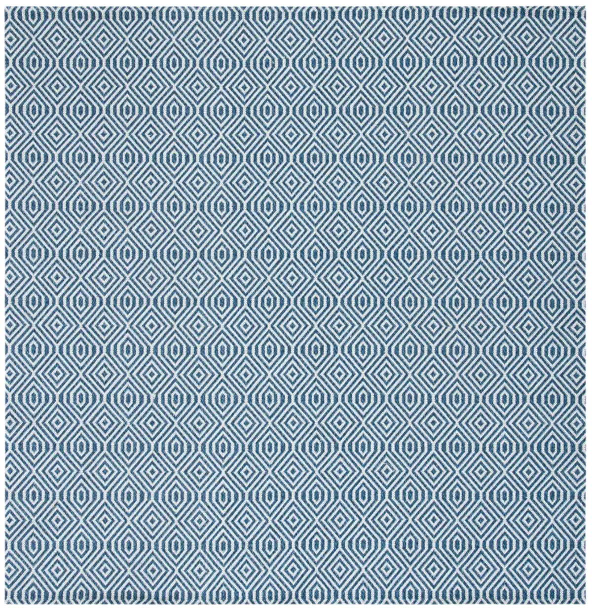 AUGUSTINE 401 NAVY  6'-4' x 6'-4'Square Square Rug