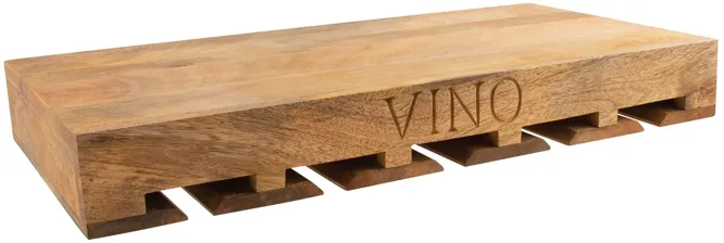 Vino Medium Shelf with Glass Display 24 inch