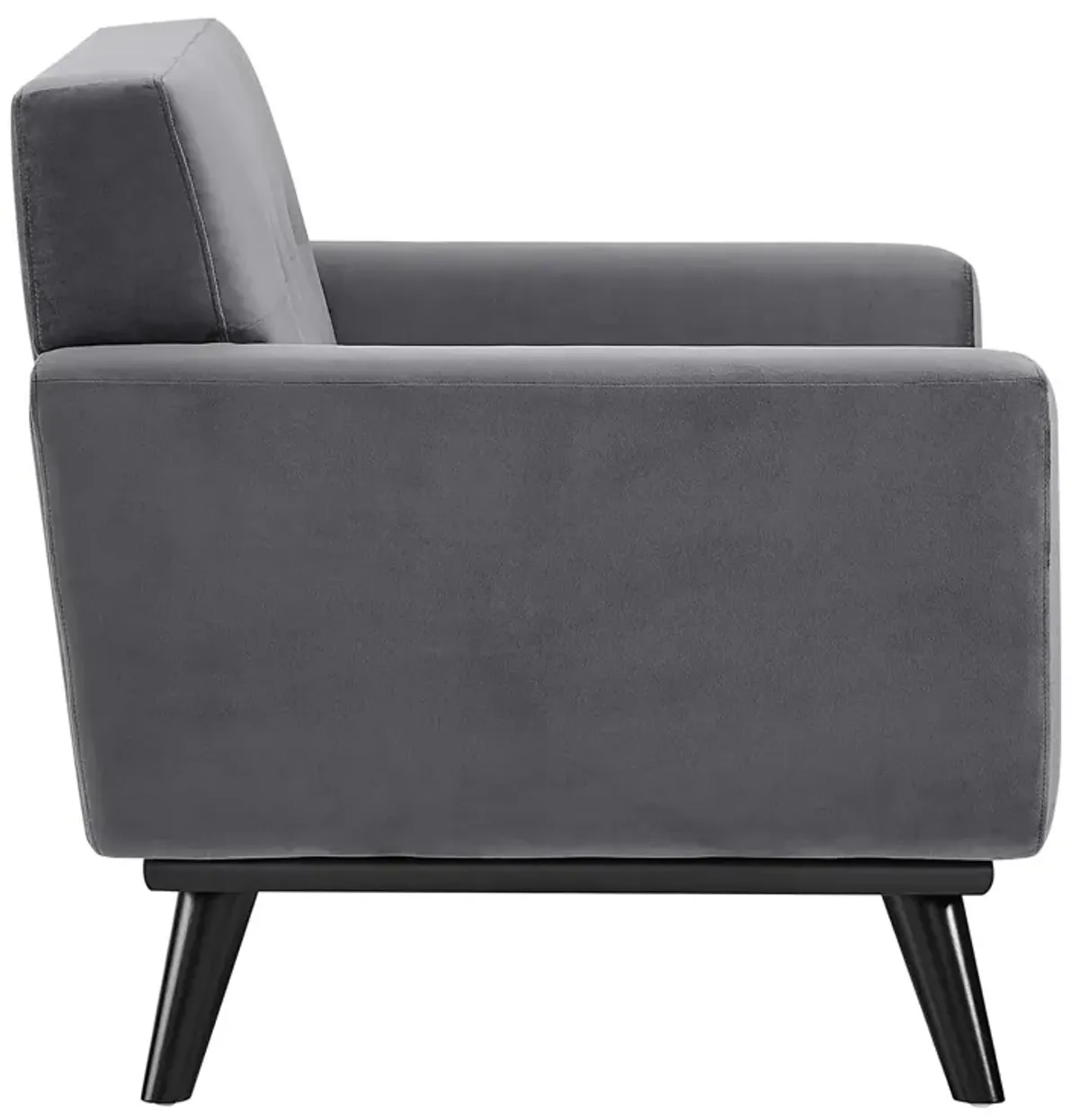 Engage Performance Velvet Armchair