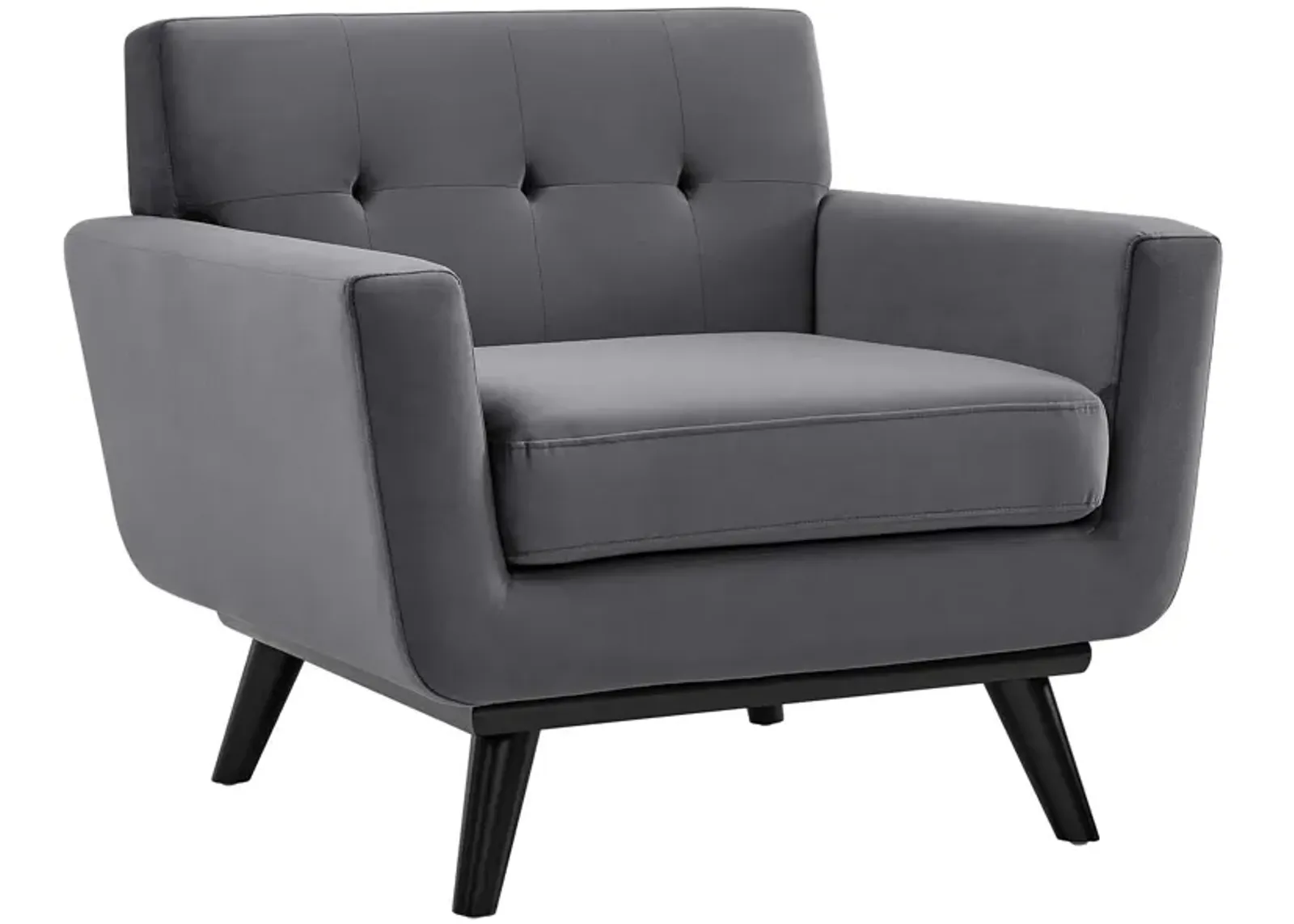 Engage Performance Velvet Armchair