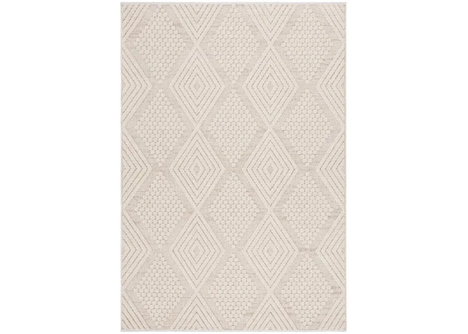 GLOBAL 410 Beige 5'-3' X 7'-6' Medium Rectangle Rug