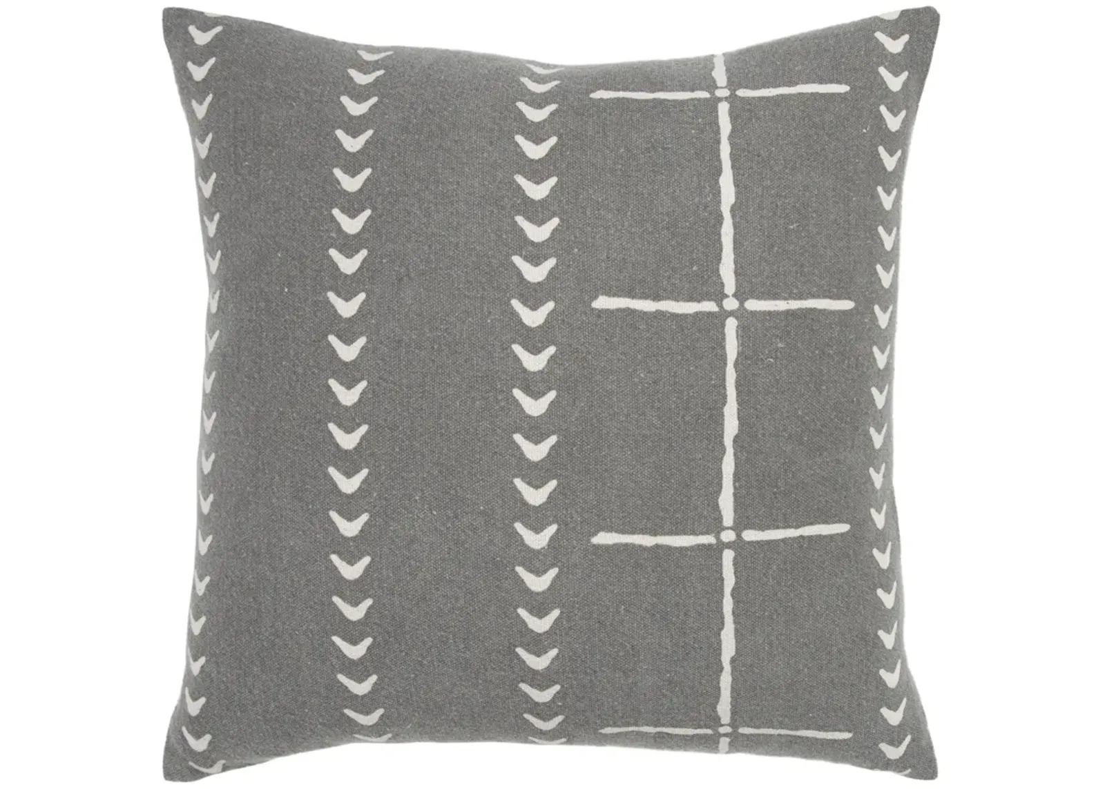 Donny Osmond Stripe Gray Pillow