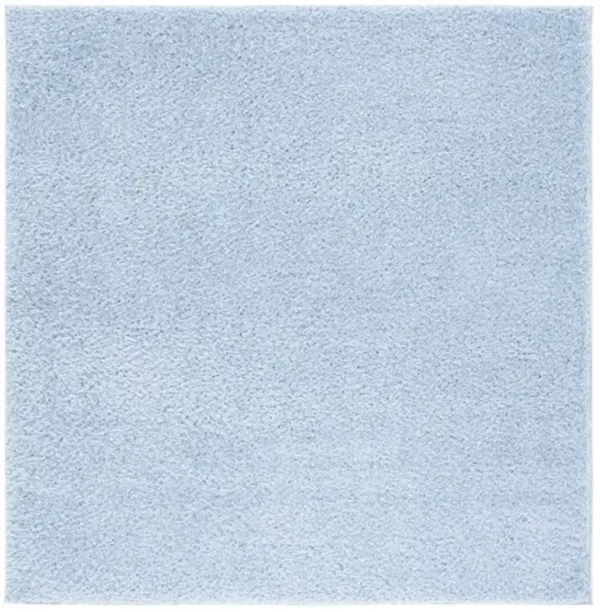 LINDSAY SHAG 560 Blue  6'-7' X 6'-7' Square Square Rug