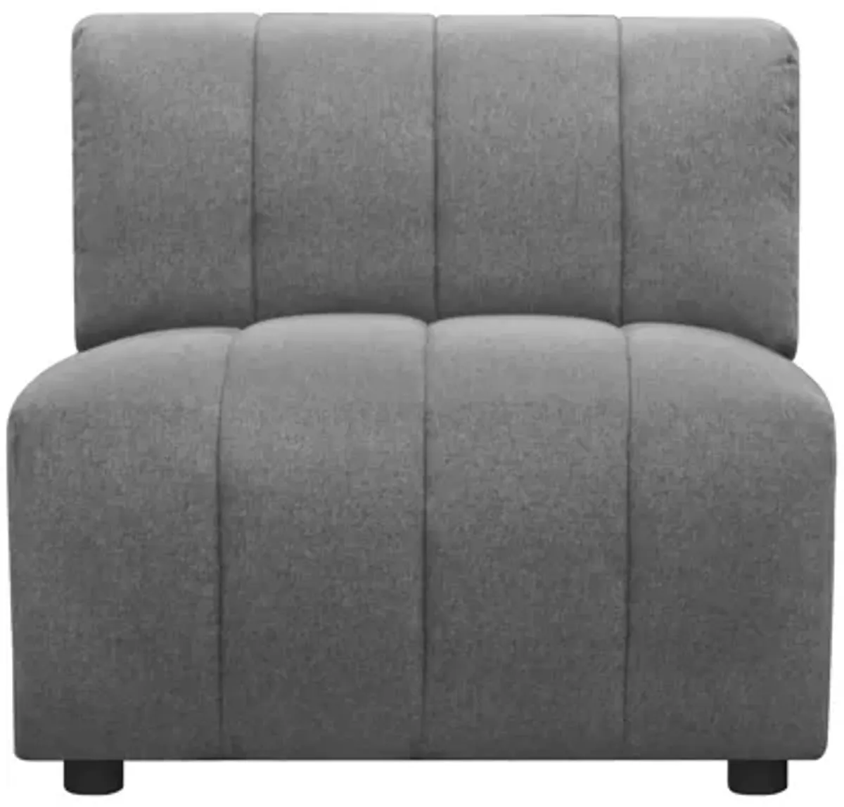 Lyric Slipper Chair Grey