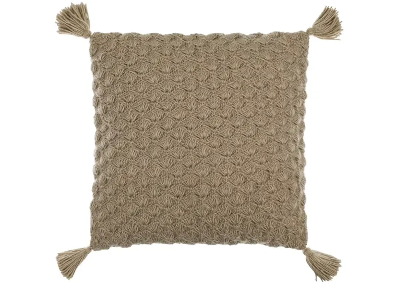 Makrome MKO-006 22"L x 22"W Accent Pillow