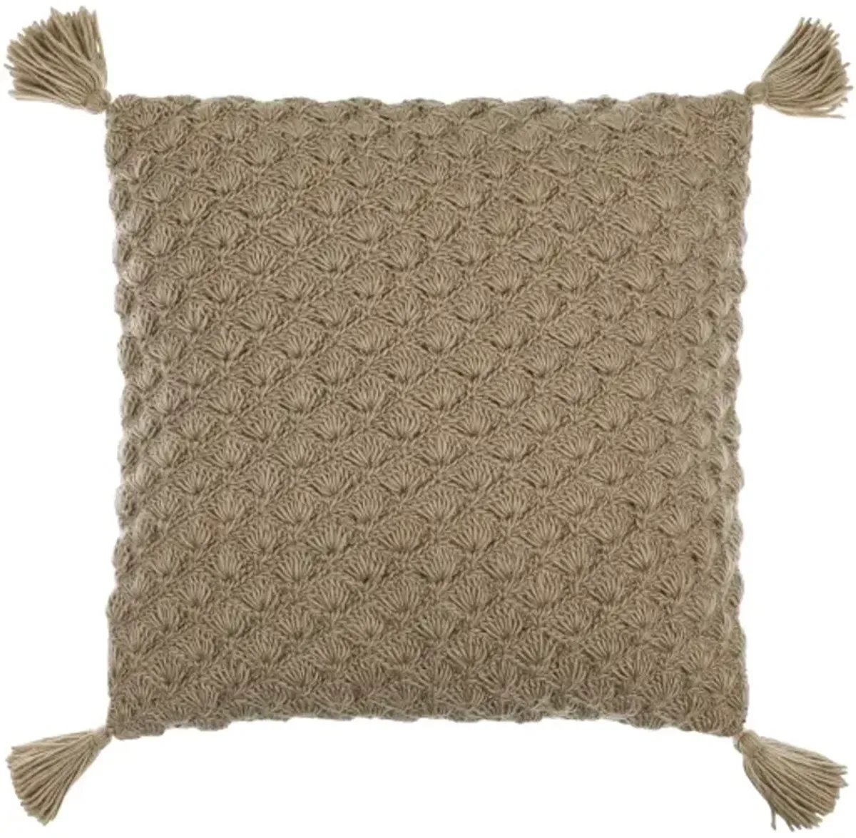 Makrome MKO-006 22"L x 22"W Accent Pillow