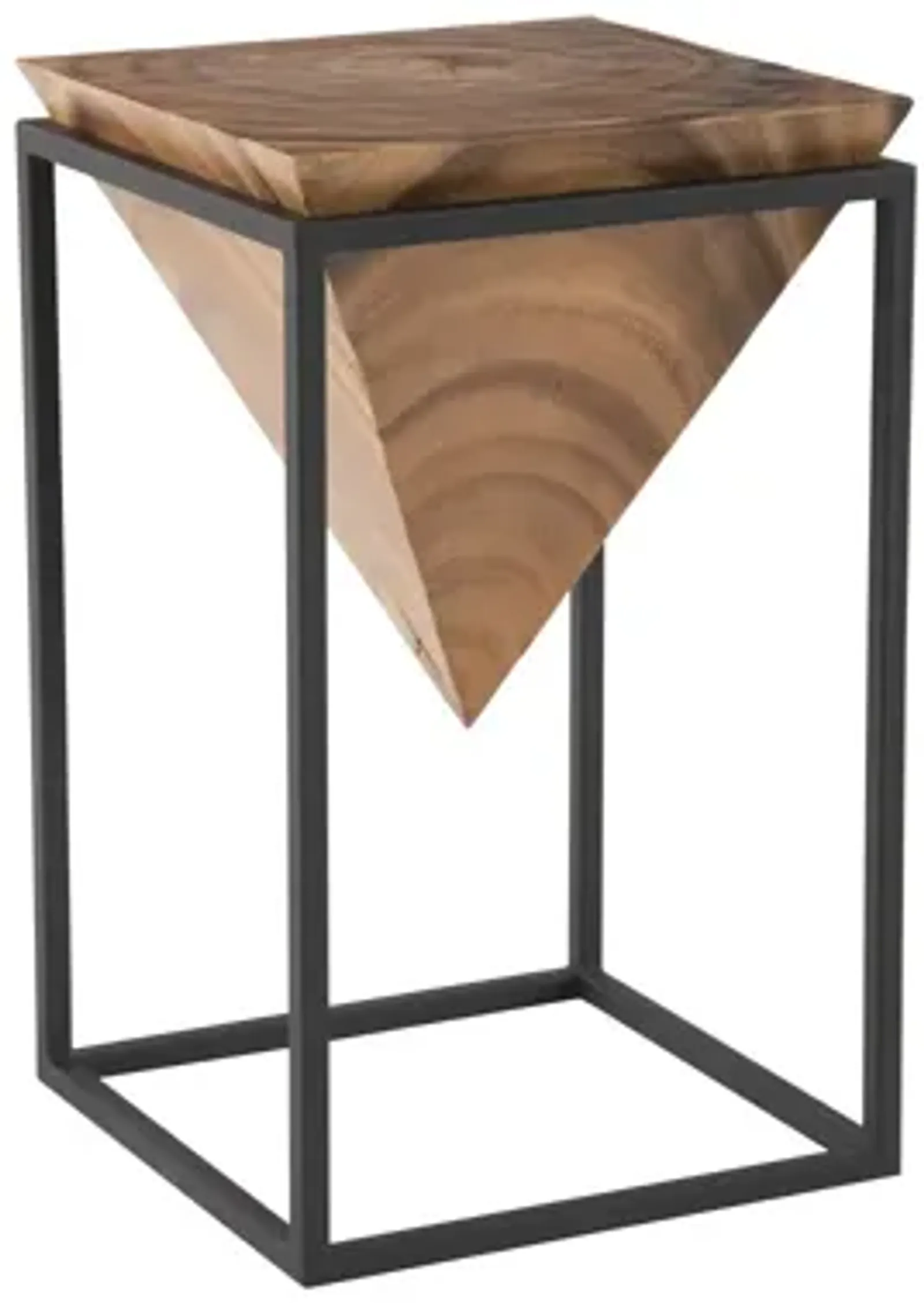 Inverted Pyramid Side Table