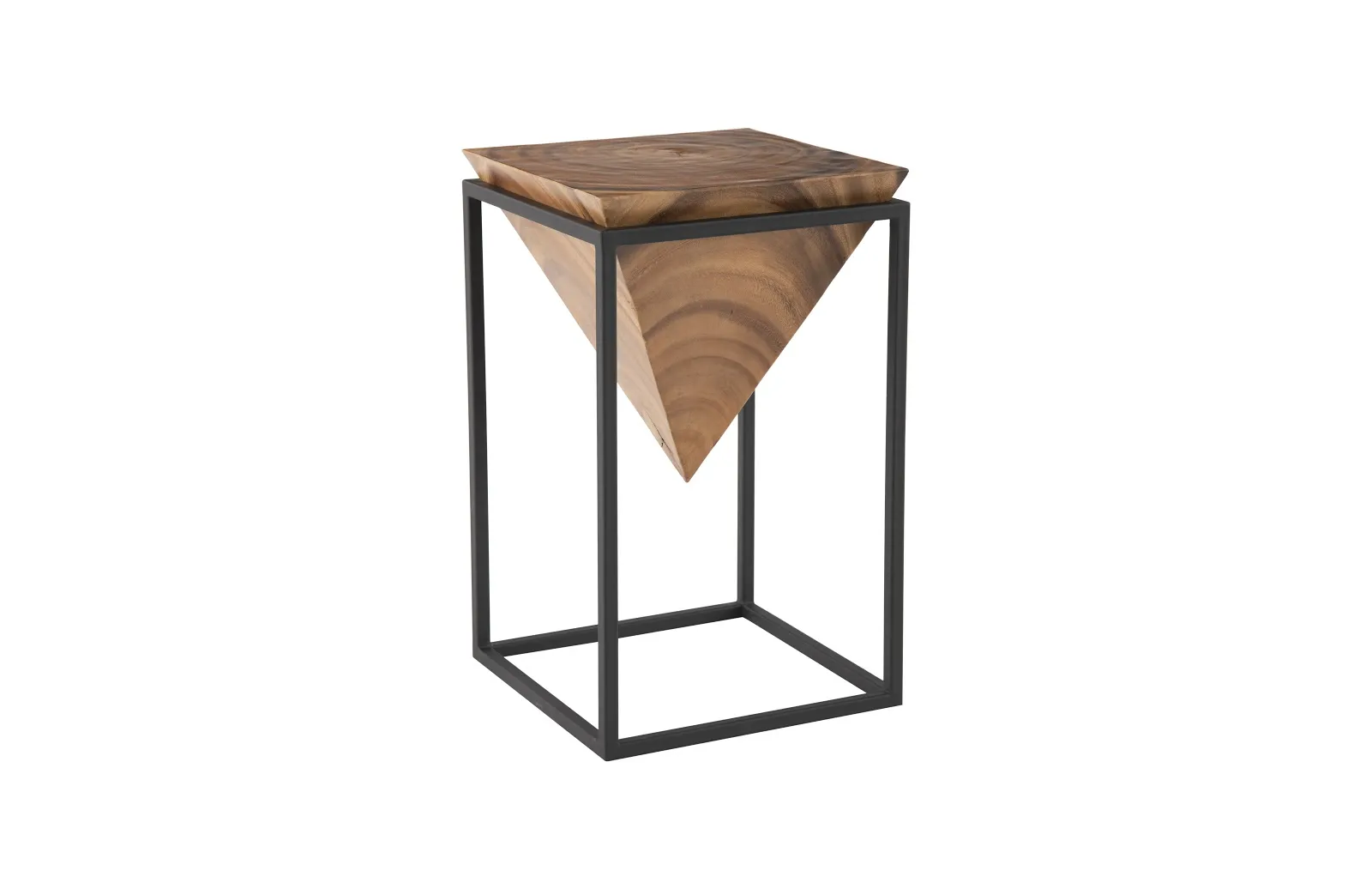 Inverted Pyramid Side Table