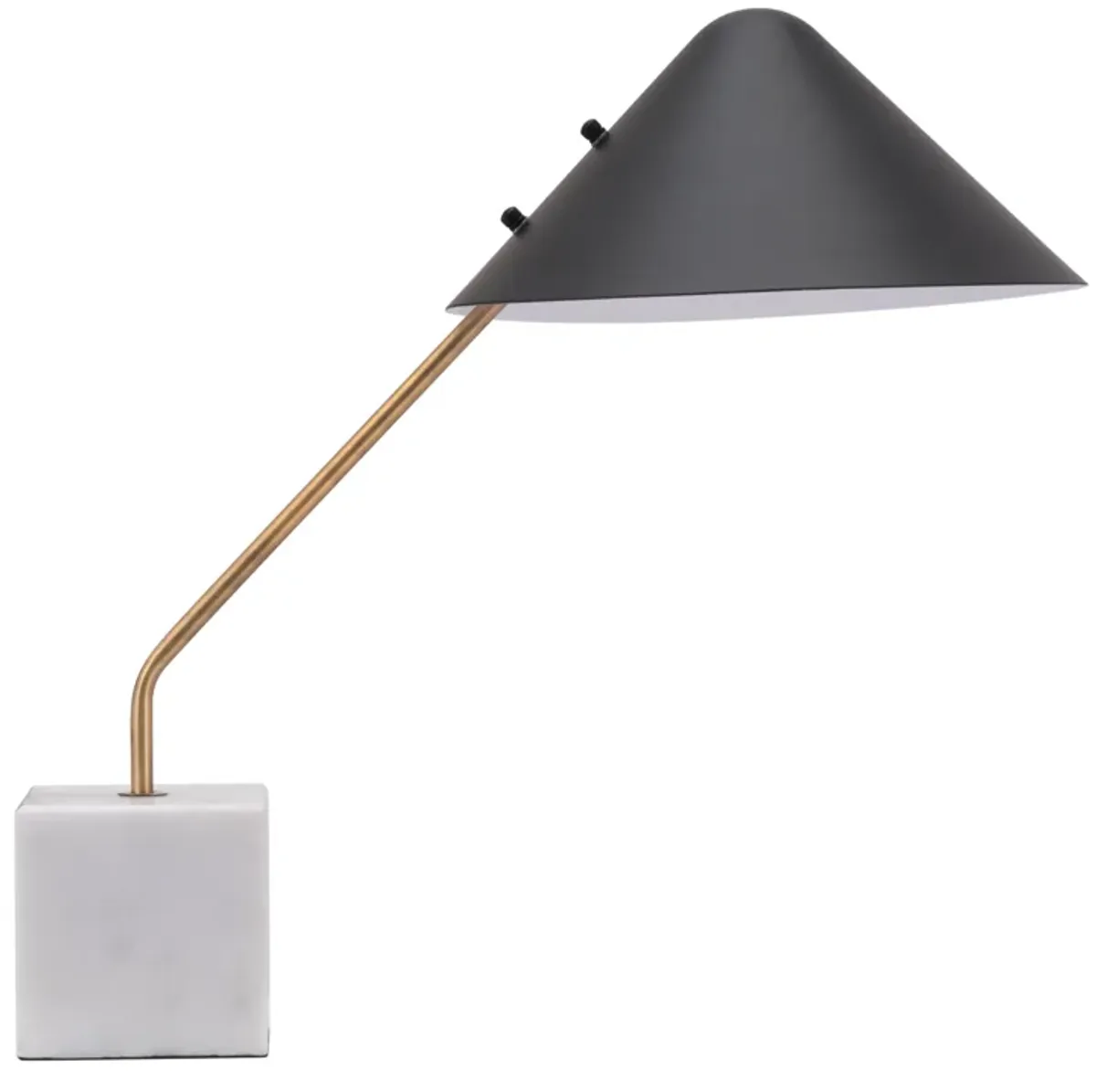 Pike Table Lamp Black & White