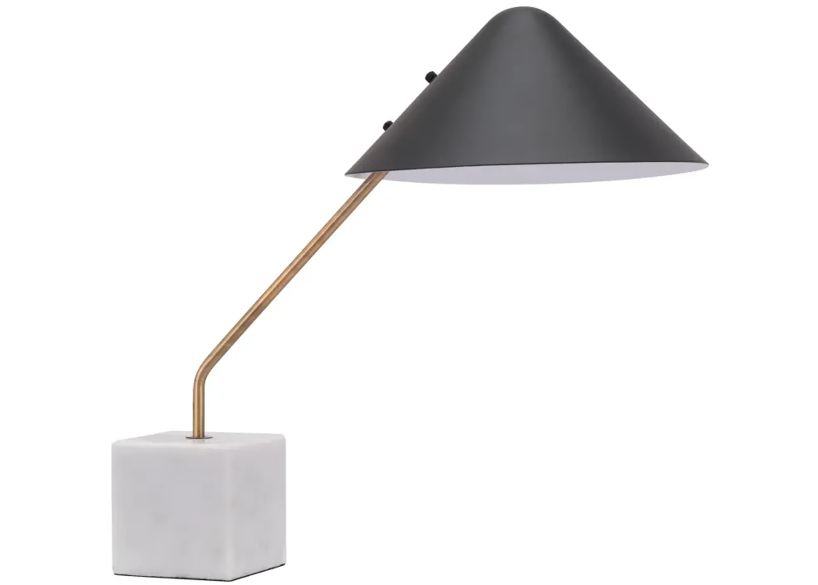 Pike Table Lamp Black & White