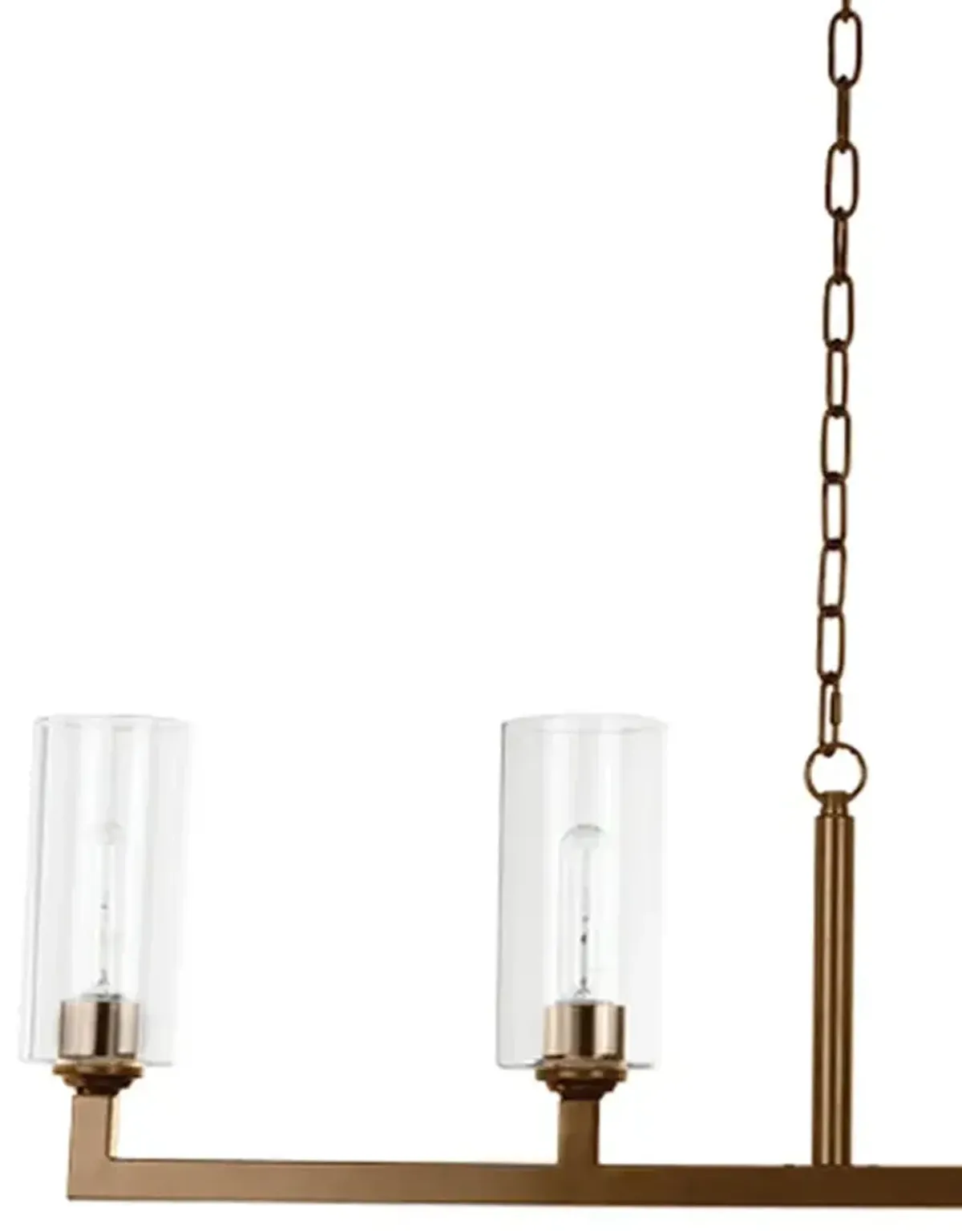 Linear 6-Light Chandelier