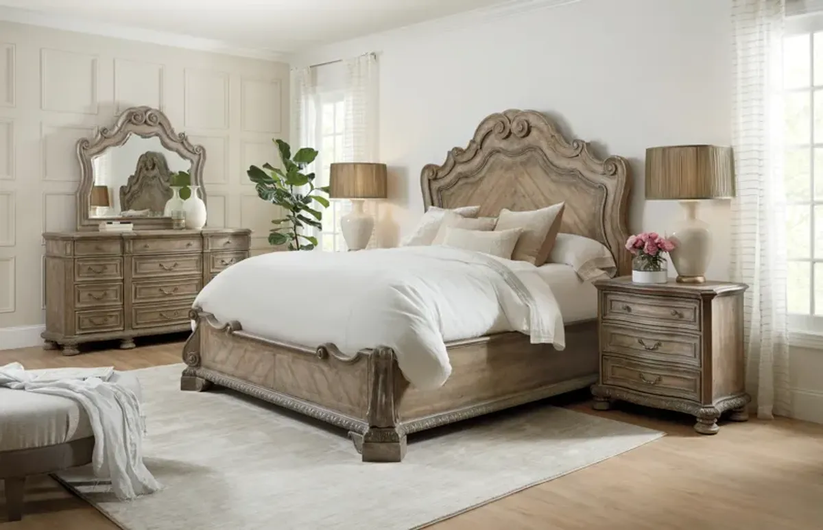 Castella King Panel Bed