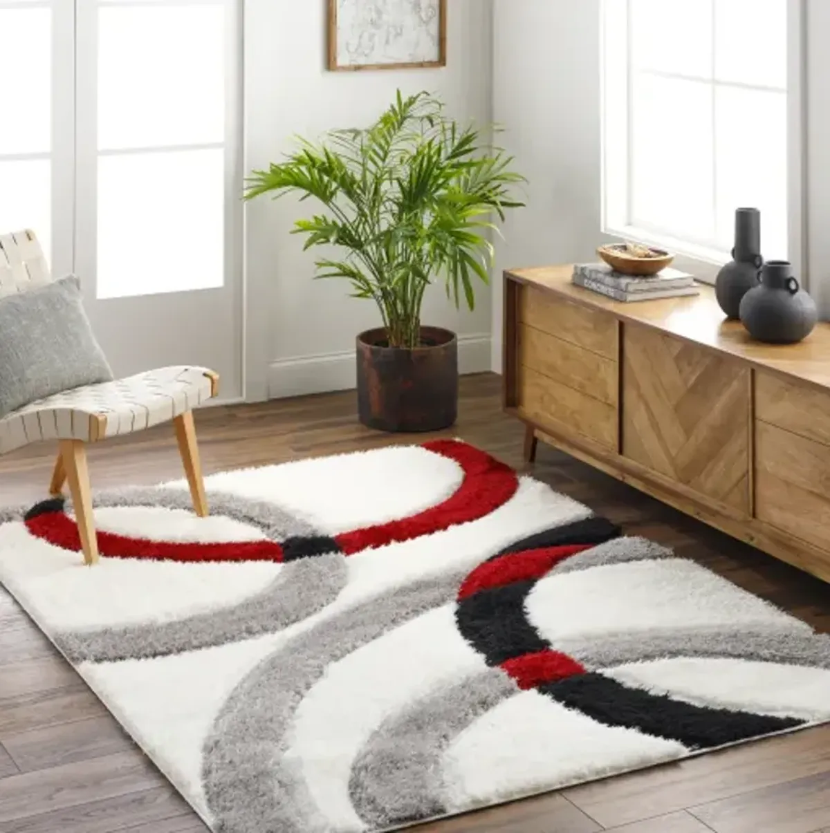 Bologna BOG-2306 5'3" x 7' Machine Woven Rug