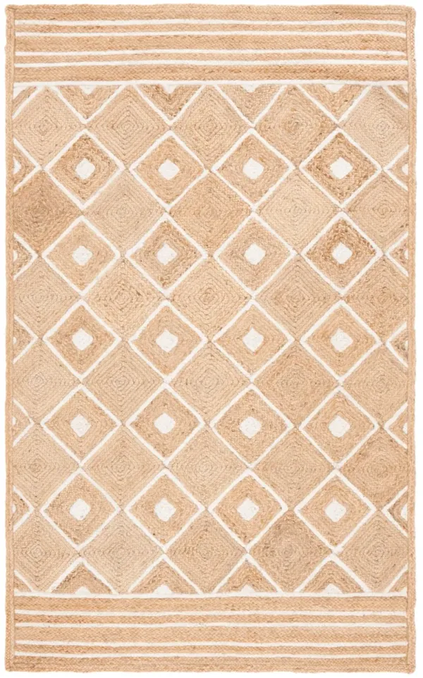 NATURAL FIBER 893 NATURAL  8' x 10' Large Rectangle Rug
