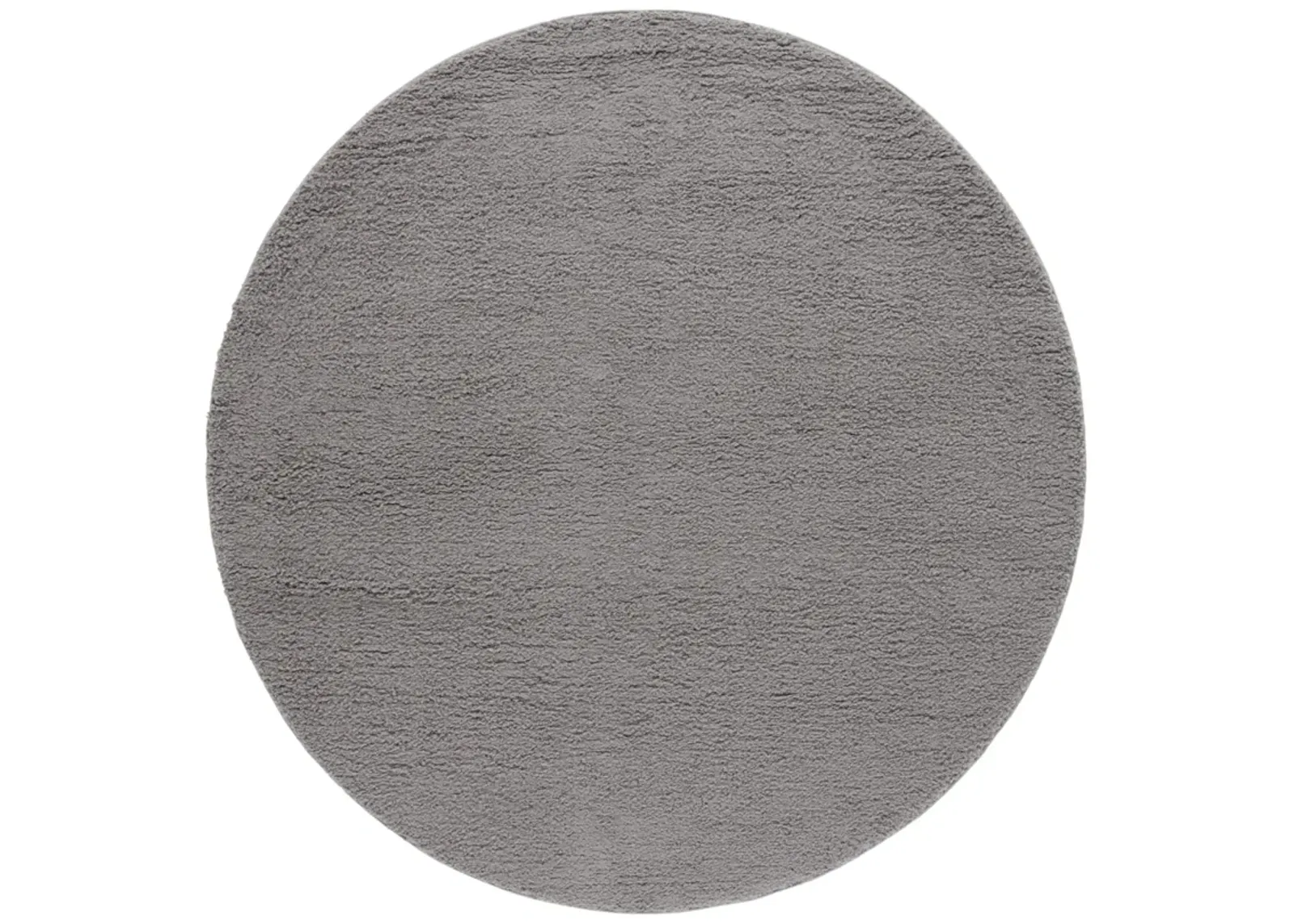 RUMI SHAG 120 DARK GREY 6'-7' x 6'-7' Round Round Rug