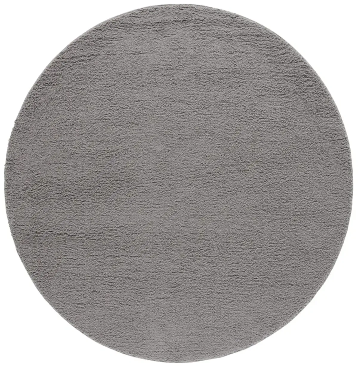 RUMI SHAG 120 DARK GREY 6'-7' x 6'-7' Round Round Rug