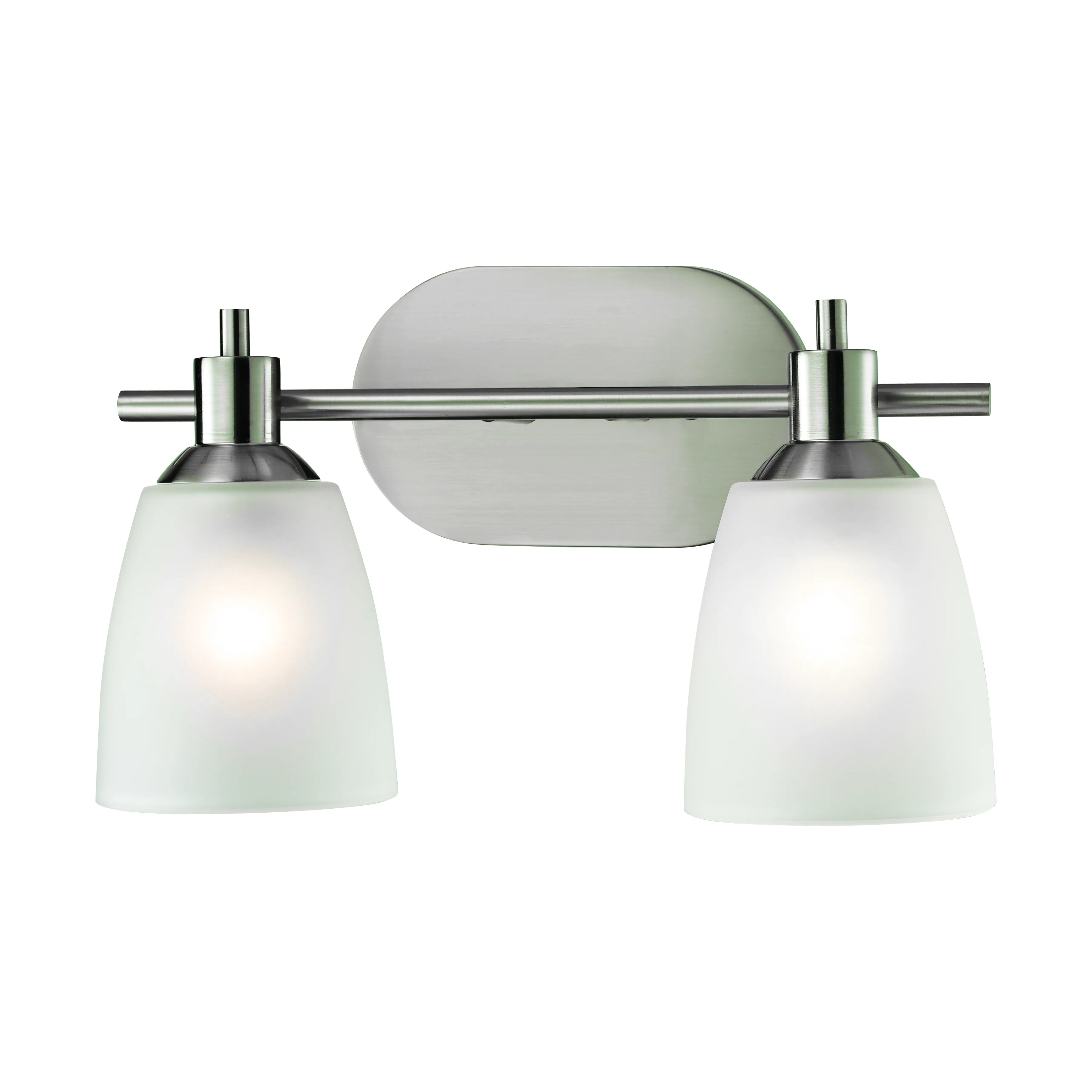 Jackson 14" Wide 2-Light Vanity Light - Brushed Nickel