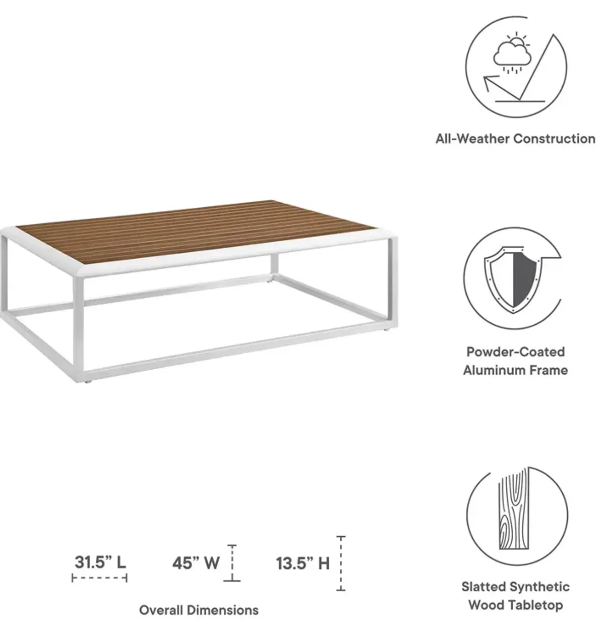 Stance 9 Piece Aluminum Outdoor Patio Aluminum Sectional Sofa Set