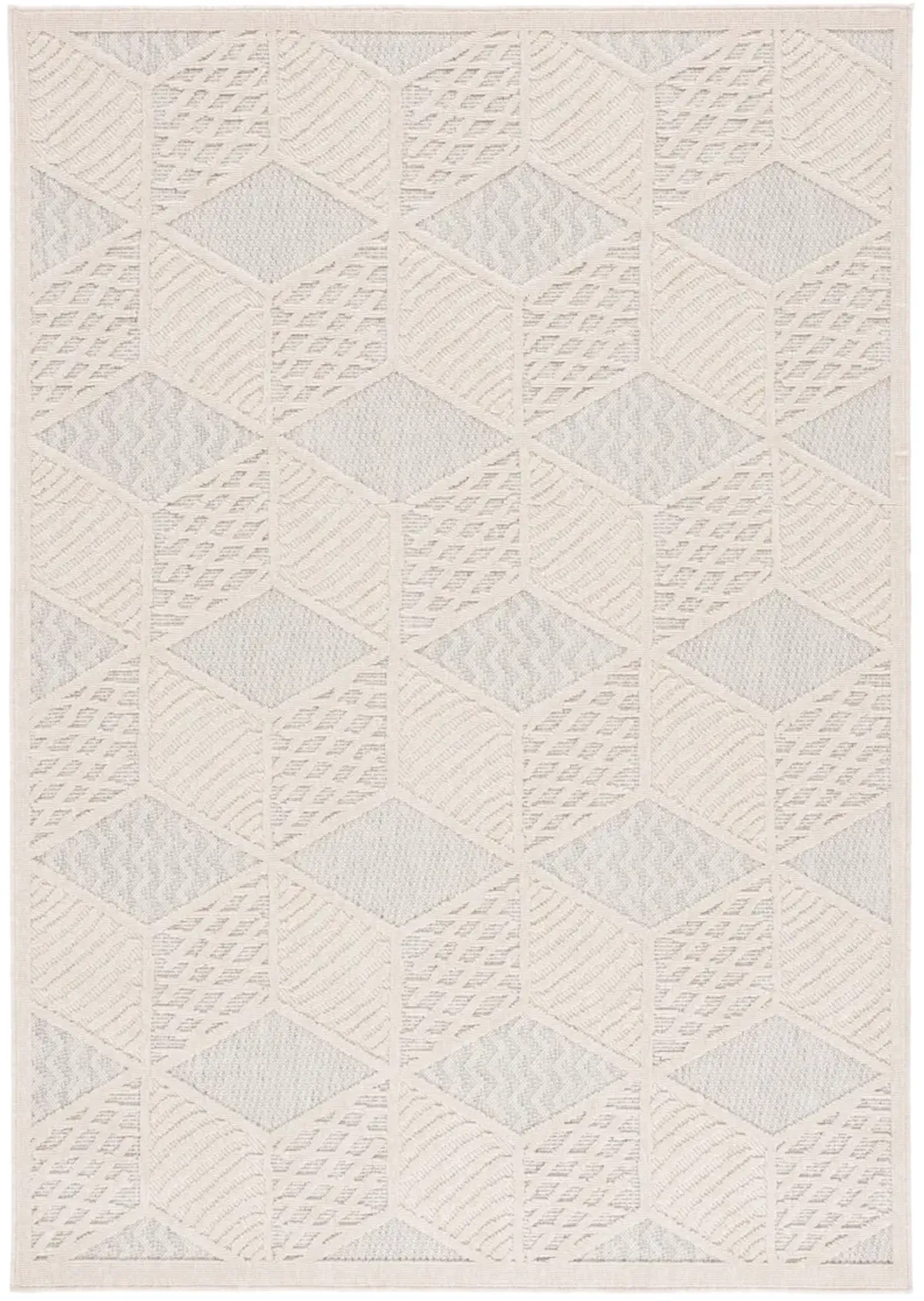 MILOS 114 IVORY 5'-3' x 7'-6' Medium Rectangle Rug