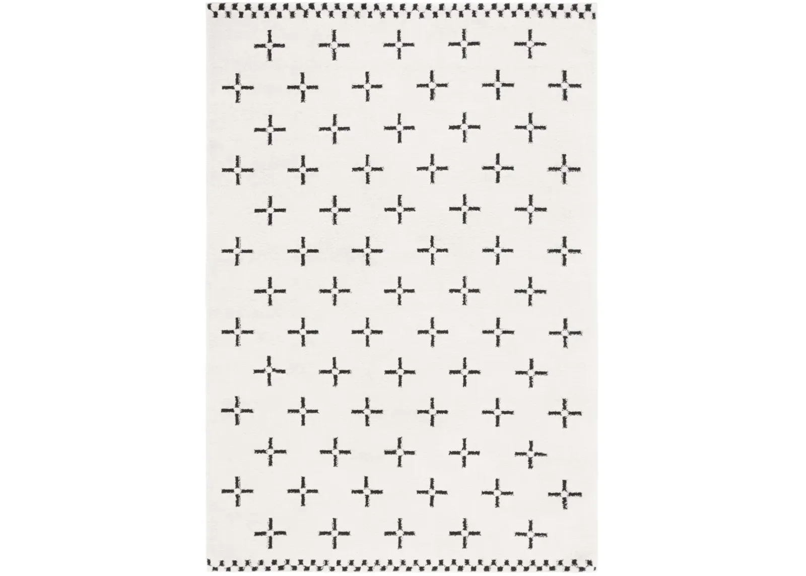 MELODY 134 IVORY  8' x 10' Large Rectangle Rug