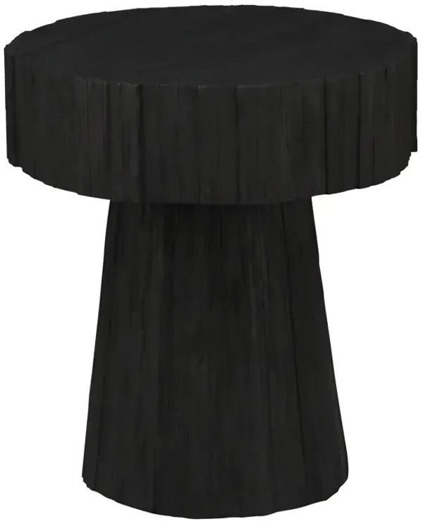 Minato Accent Table - Shou Sugi Ban