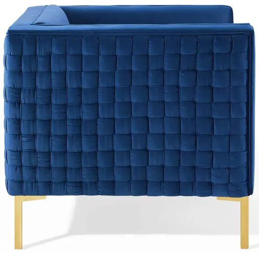 Resonate Performance Velvet Armchair